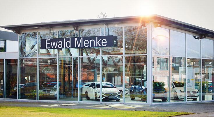 Außenaufnahme Mercedes-Benz Standort Autohaus Ewald Menke in Wildeshausen