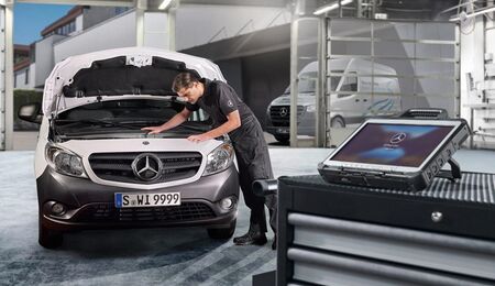 Autorisierter Mercedes-Benz Transporter Service